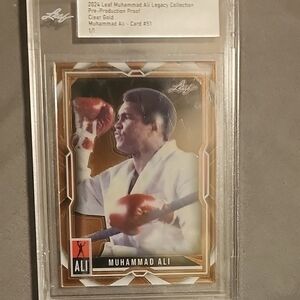 Muhammad Ali Trading Card